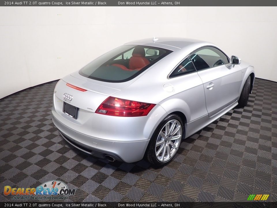 2014 Audi TT 2.0T quattro Coupe Ice Silver Metallic / Black Photo #16