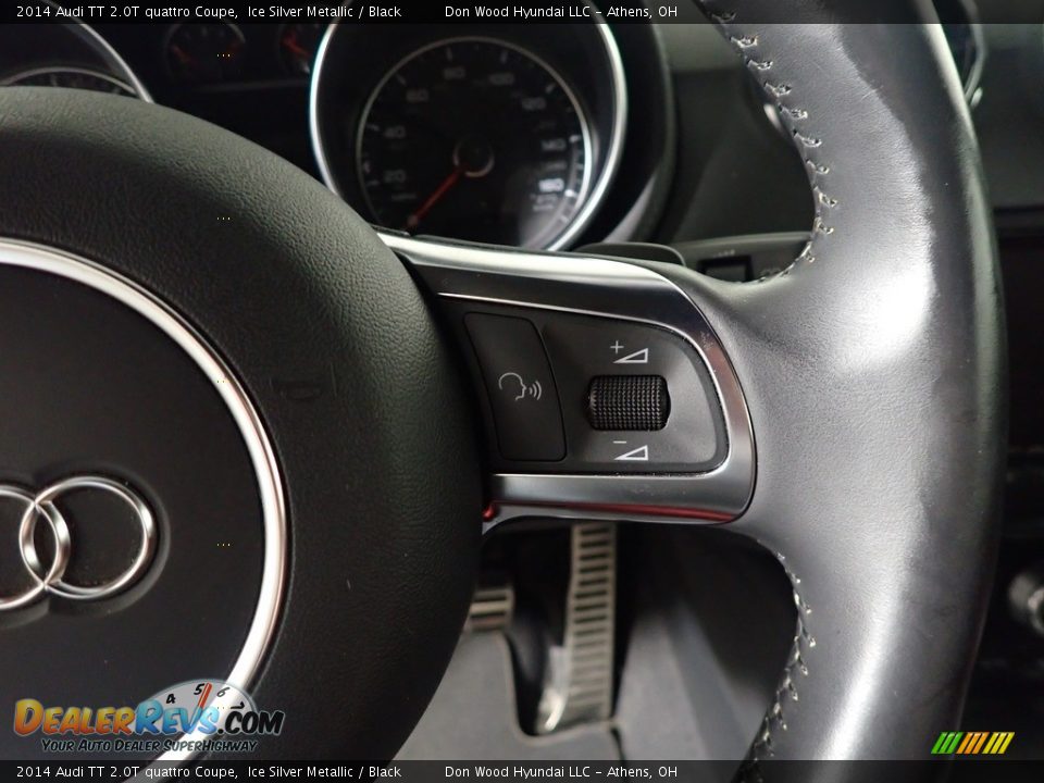 2014 Audi TT 2.0T quattro Coupe Steering Wheel Photo #27