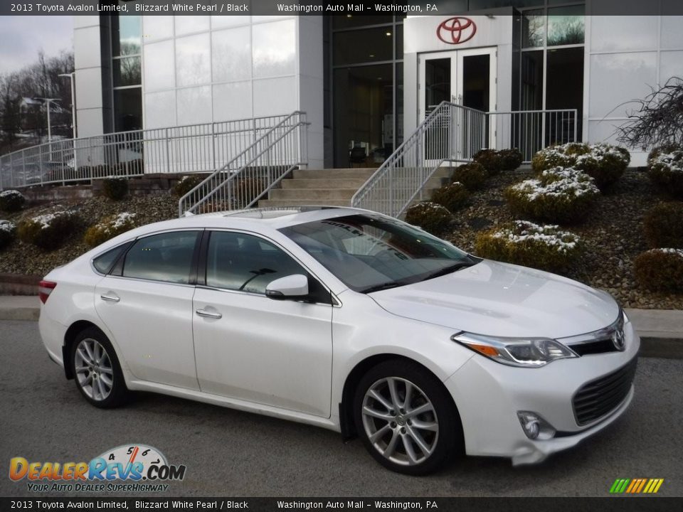 2013 Toyota Avalon Limited Blizzard White Pearl / Black Photo #1