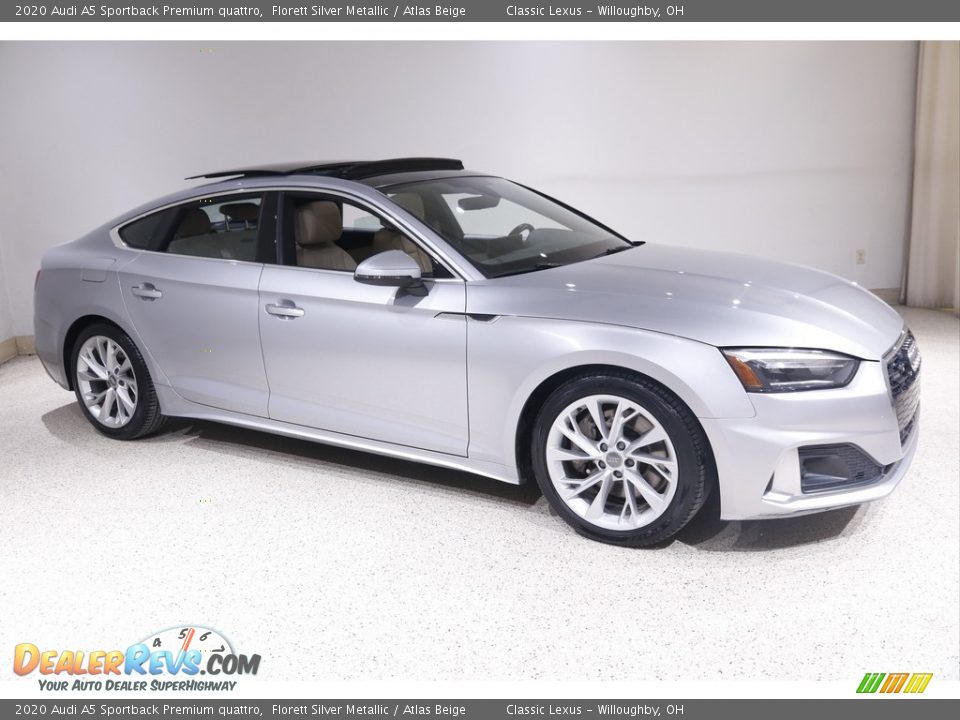 Florett Silver Metallic 2020 Audi A5 Sportback Premium quattro Photo #1