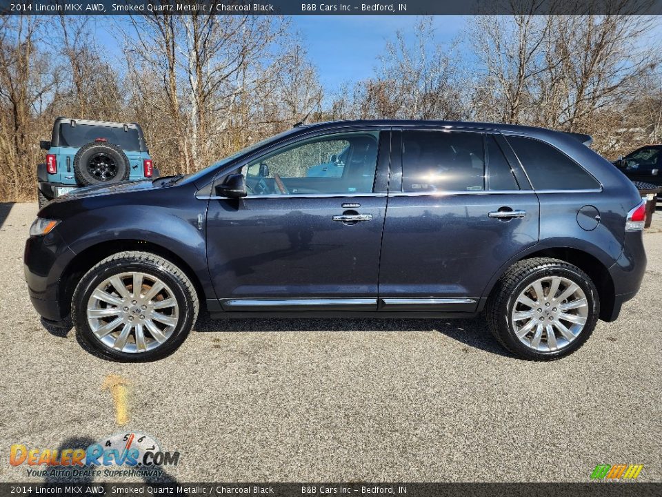 2014 Lincoln MKX AWD Smoked Quartz Metallic / Charcoal Black Photo #1