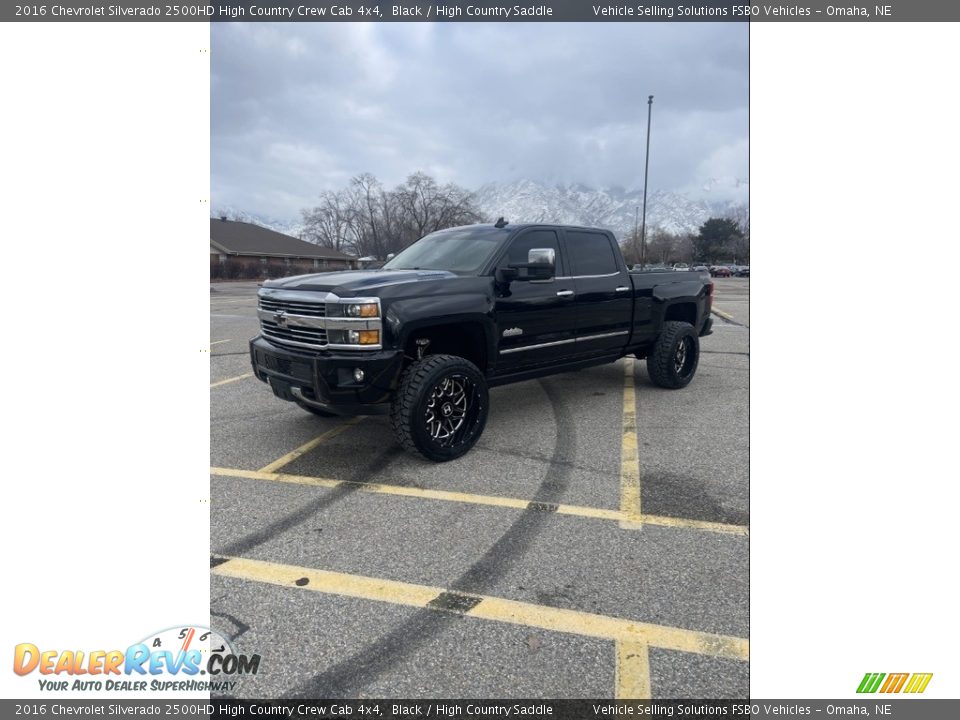 2016 Chevrolet Silverado 2500HD High Country Crew Cab 4x4 Black / High Country Saddle Photo #1