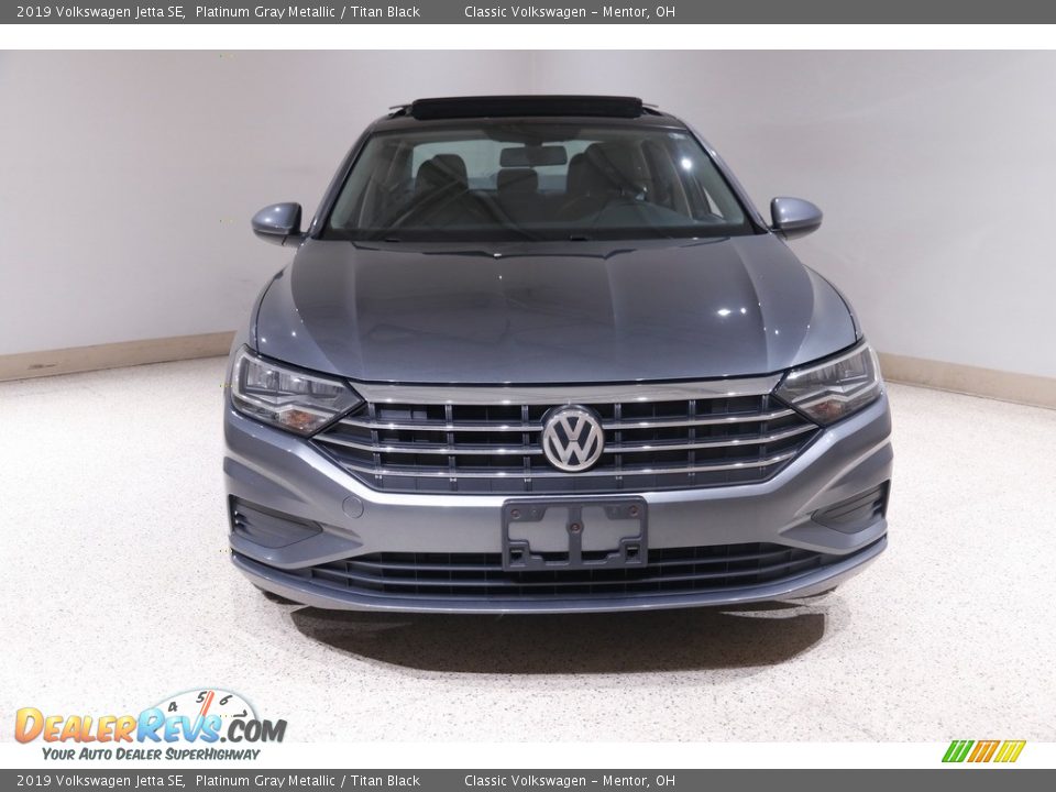 2019 Volkswagen Jetta SE Platinum Gray Metallic / Titan Black Photo #2