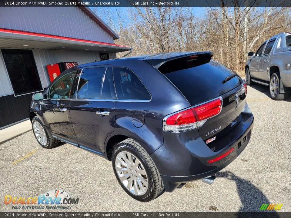 2014 Lincoln MKX AWD Smoked Quartz Metallic / Charcoal Black Photo #2
