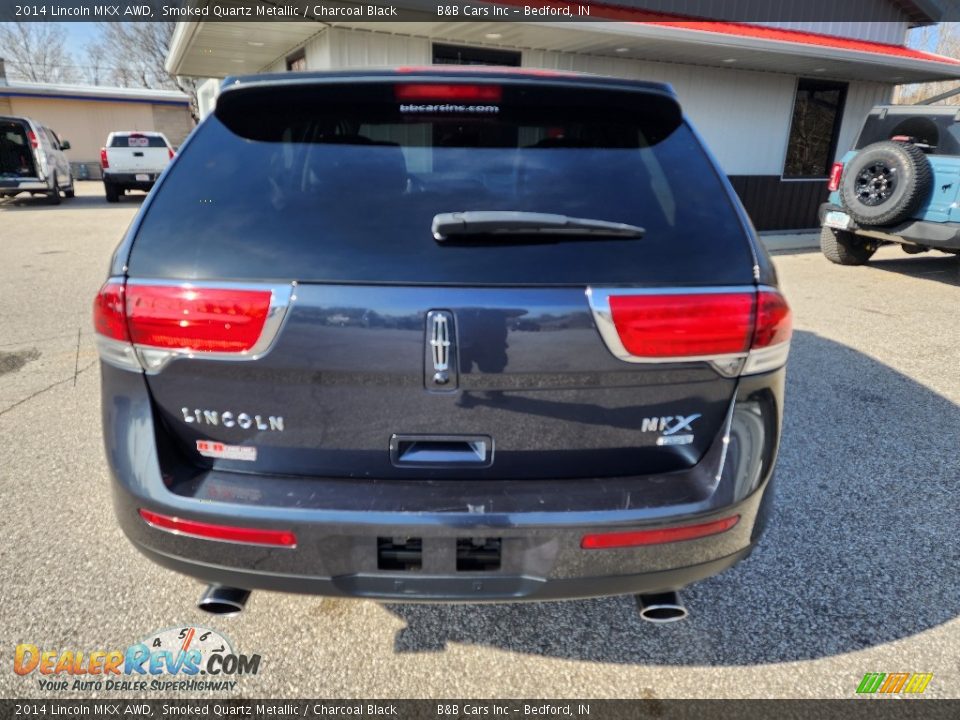 2014 Lincoln MKX AWD Smoked Quartz Metallic / Charcoal Black Photo #3