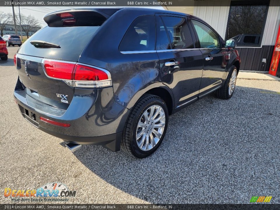 2014 Lincoln MKX AWD Smoked Quartz Metallic / Charcoal Black Photo #5