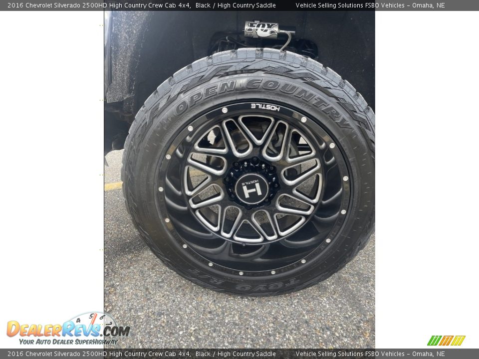 Custom Wheels of 2016 Chevrolet Silverado 2500HD High Country Crew Cab 4x4 Photo #8
