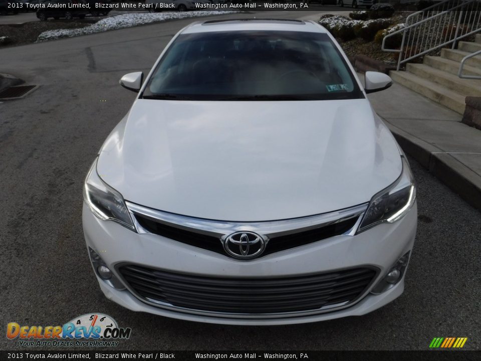 2013 Toyota Avalon Limited Blizzard White Pearl / Black Photo #10