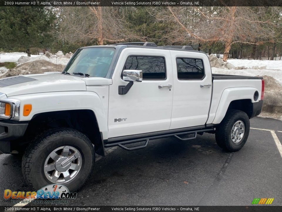 2009 Hummer H3 T Alpha Birch White / Ebony/Pewter Photo #1