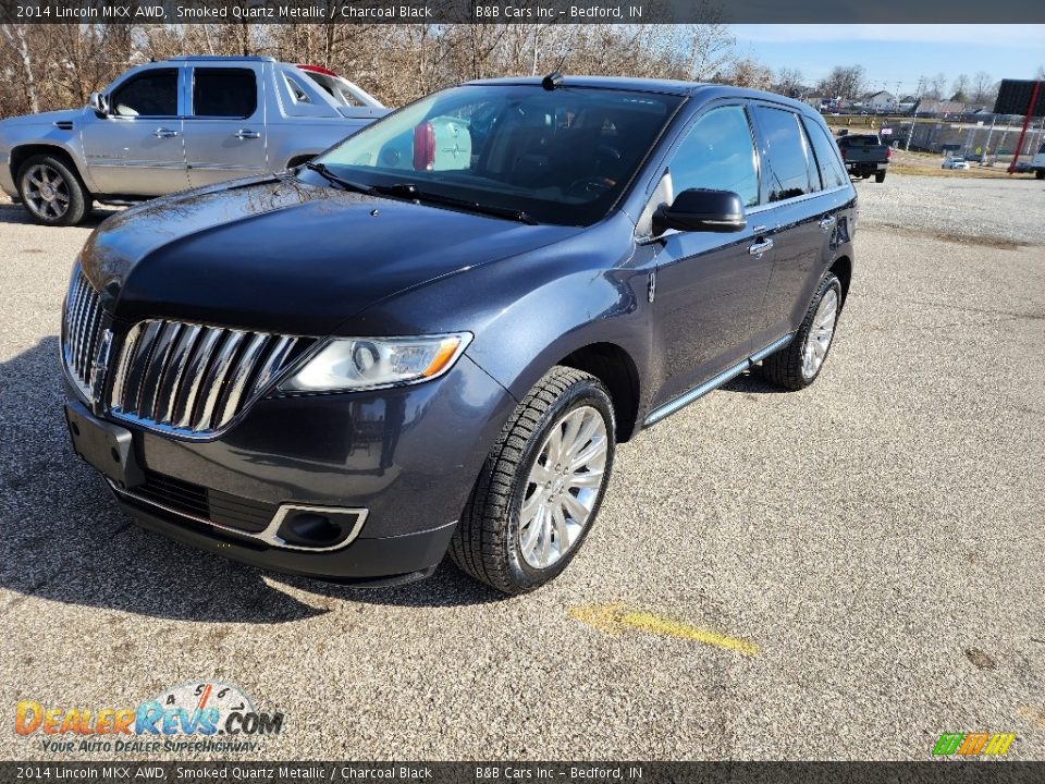 2014 Lincoln MKX AWD Smoked Quartz Metallic / Charcoal Black Photo #9