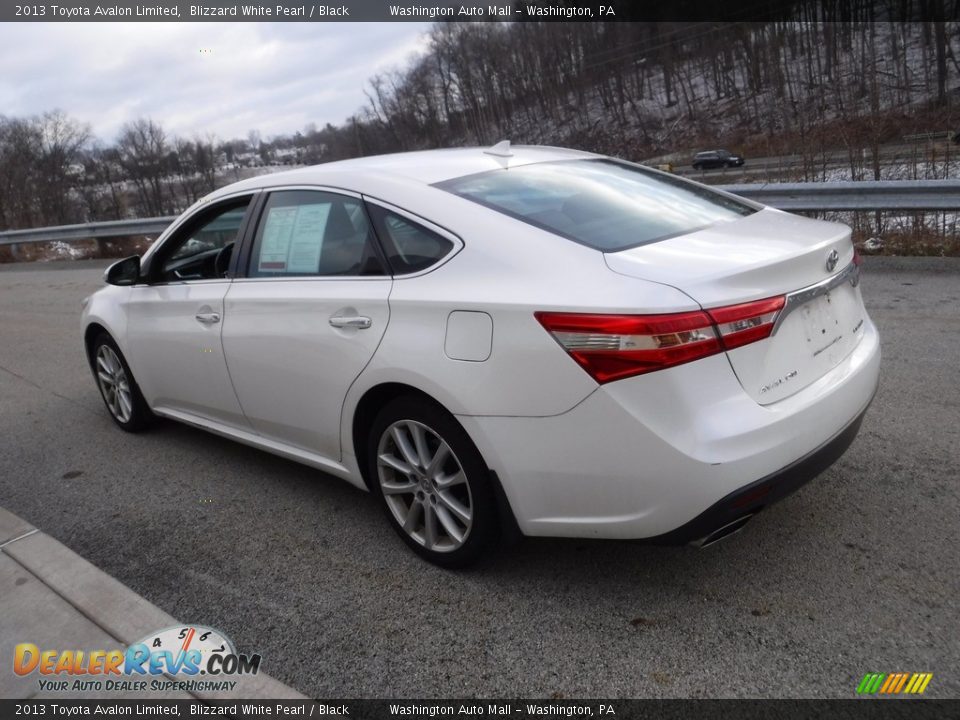 2013 Toyota Avalon Limited Blizzard White Pearl / Black Photo #12