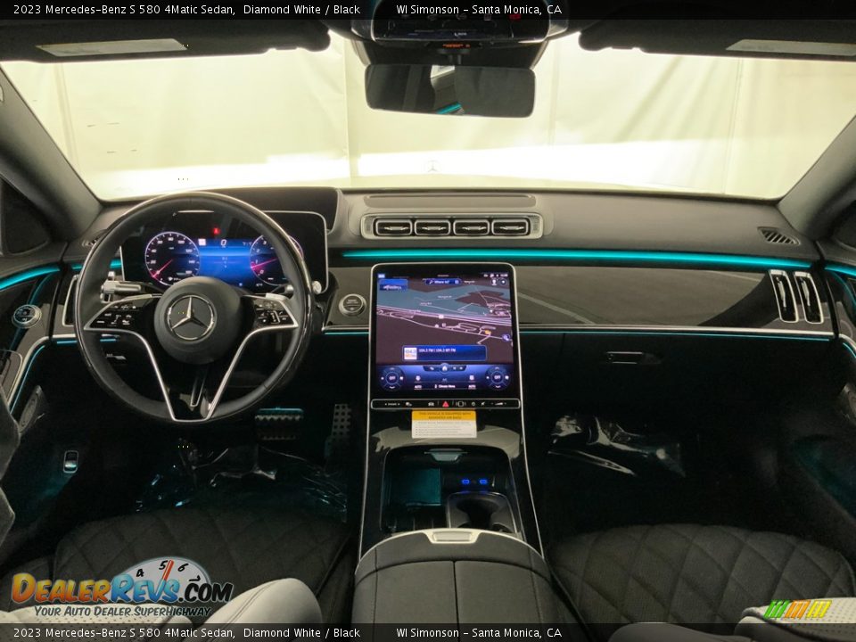 Dashboard of 2023 Mercedes-Benz S 580 4Matic Sedan Photo #10