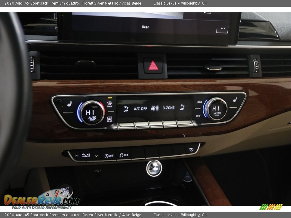 Controls of 2020 Audi A5 Sportback Premium quattro Photo #14