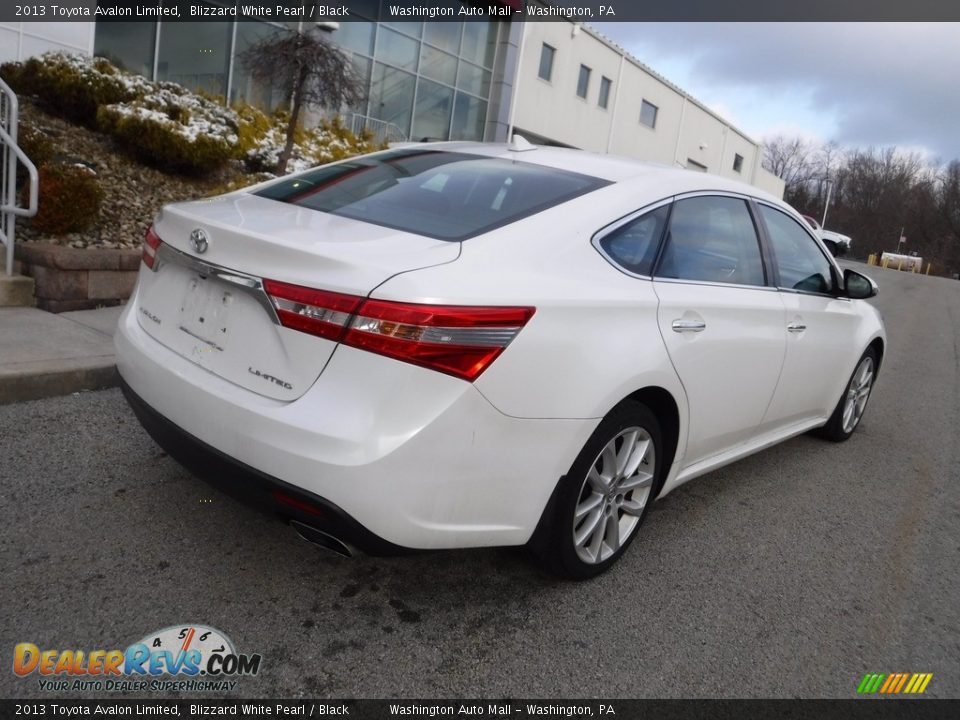 2013 Toyota Avalon Limited Blizzard White Pearl / Black Photo #13