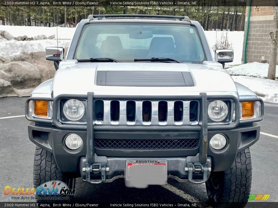 2009 Hummer H3 T Alpha Birch White / Ebony/Pewter Photo #4