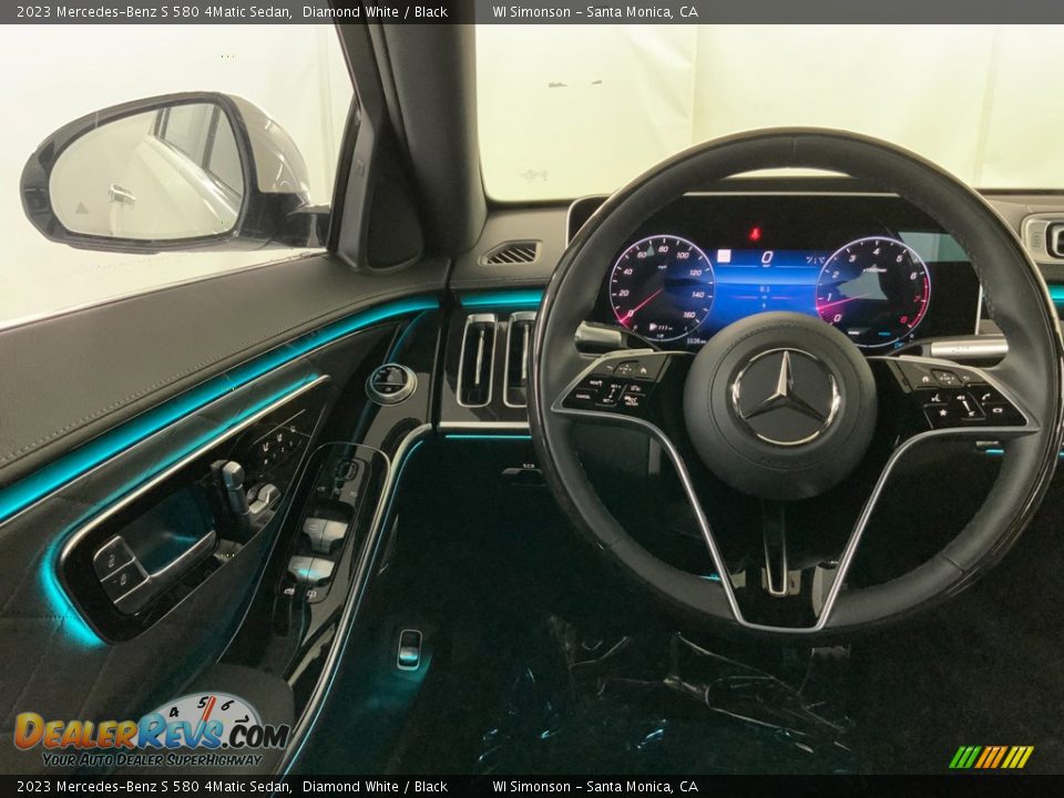 2023 Mercedes-Benz S 580 4Matic Sedan Steering Wheel Photo #11