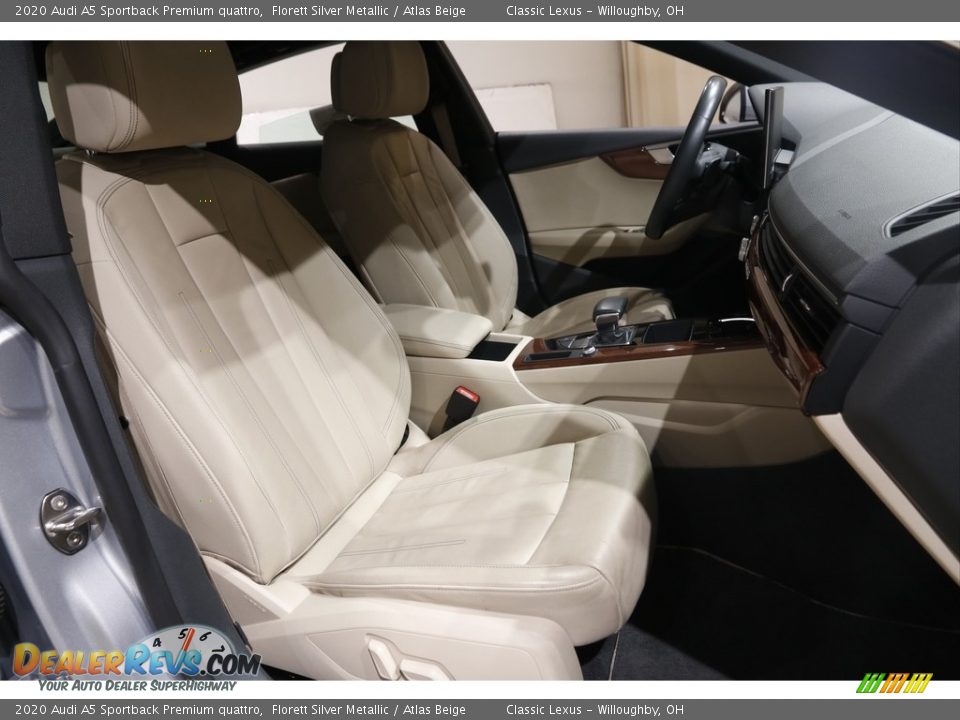 Front Seat of 2020 Audi A5 Sportback Premium quattro Photo #16