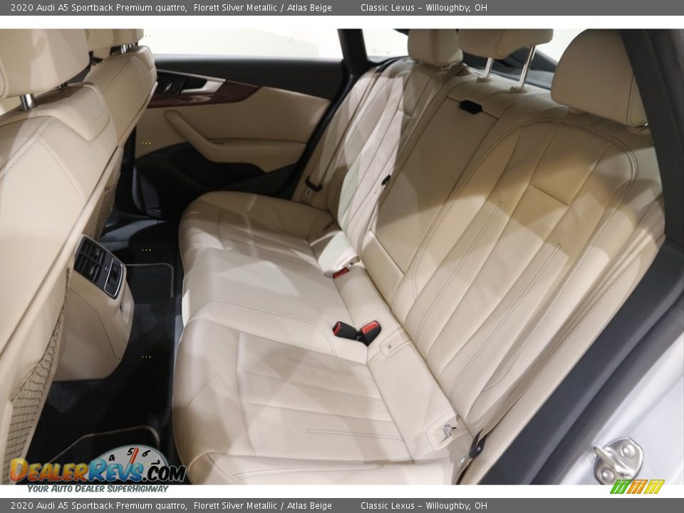 Rear Seat of 2020 Audi A5 Sportback Premium quattro Photo #18