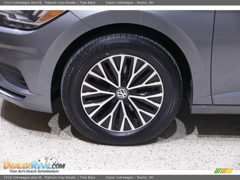 2019 Volkswagen Jetta SE Platinum Gray Metallic / Titan Black Photo #20