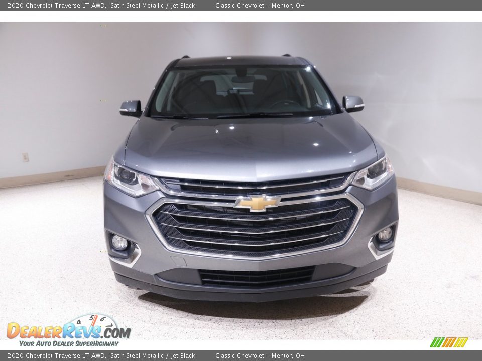 2020 Chevrolet Traverse LT AWD Satin Steel Metallic / Jet Black Photo #2