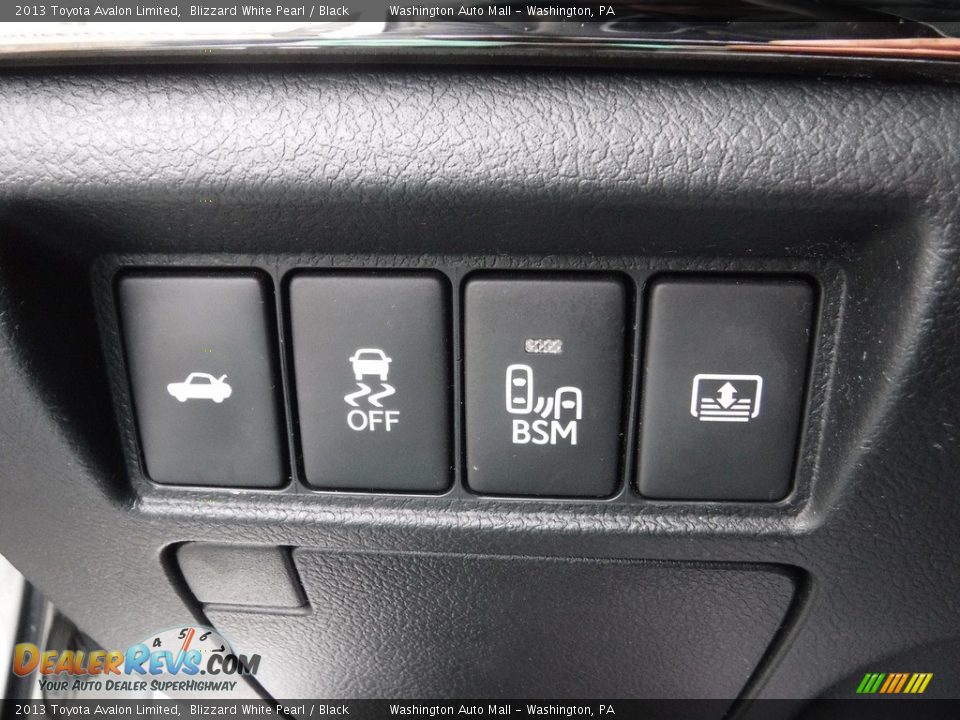 2013 Toyota Avalon Limited Blizzard White Pearl / Black Photo #21