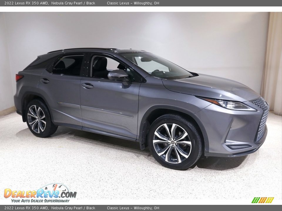 Nebula Gray Pearl 2022 Lexus RX 350 AWD Photo #1