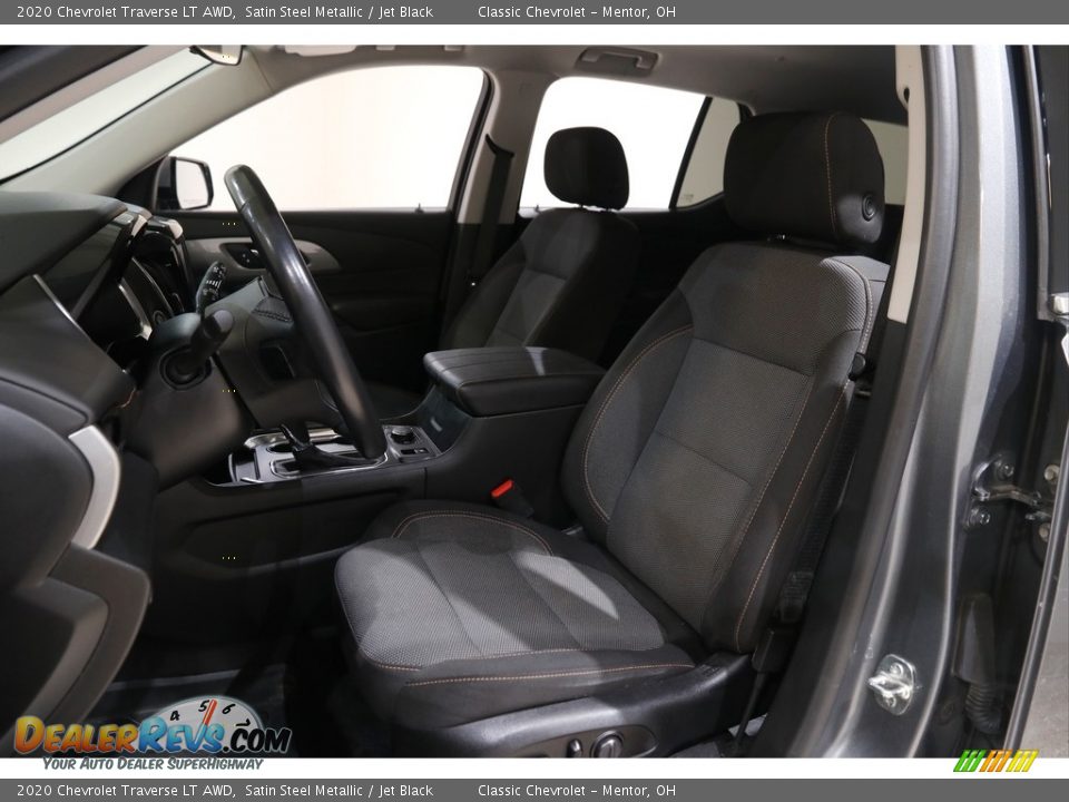 2020 Chevrolet Traverse LT AWD Satin Steel Metallic / Jet Black Photo #5