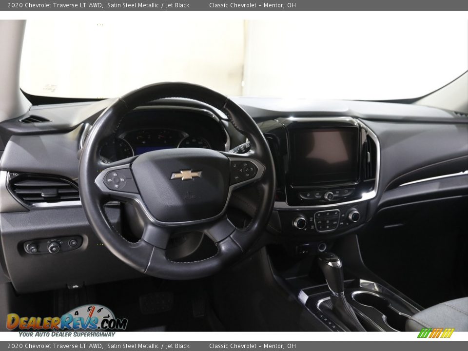 2020 Chevrolet Traverse LT AWD Satin Steel Metallic / Jet Black Photo #6