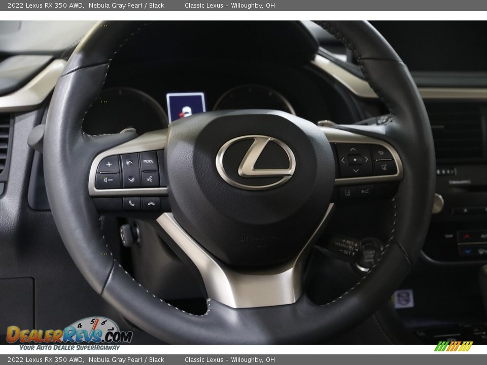 2022 Lexus RX 350 AWD Steering Wheel Photo #7