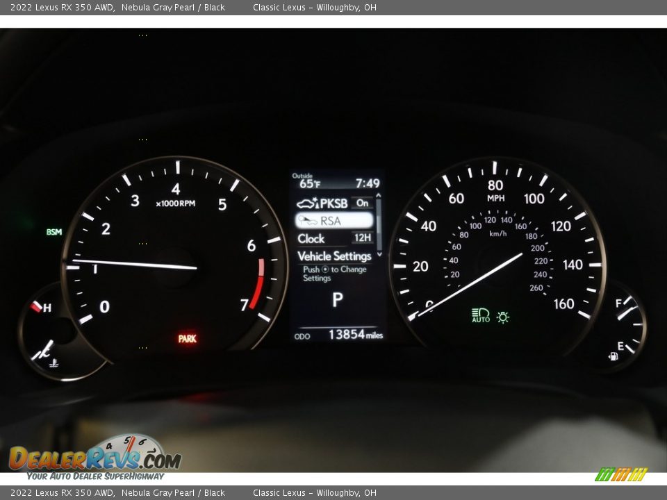 2022 Lexus RX 350 AWD Gauges Photo #8