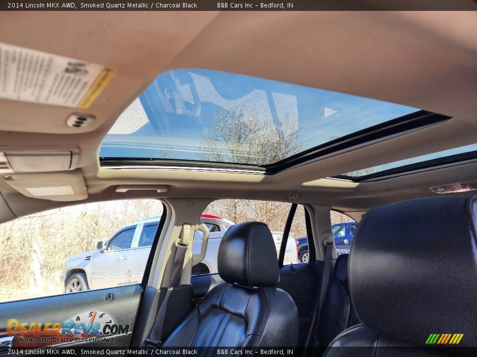 Sunroof of 2014 Lincoln MKX AWD Photo #23