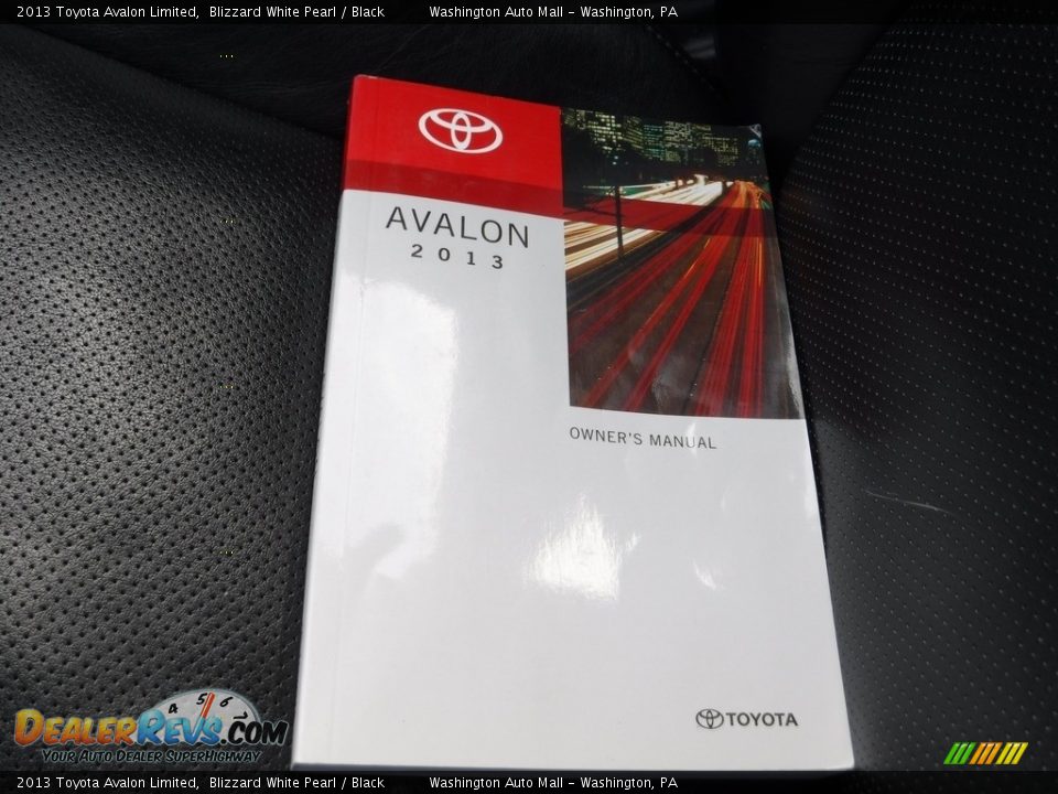 2013 Toyota Avalon Limited Blizzard White Pearl / Black Photo #29