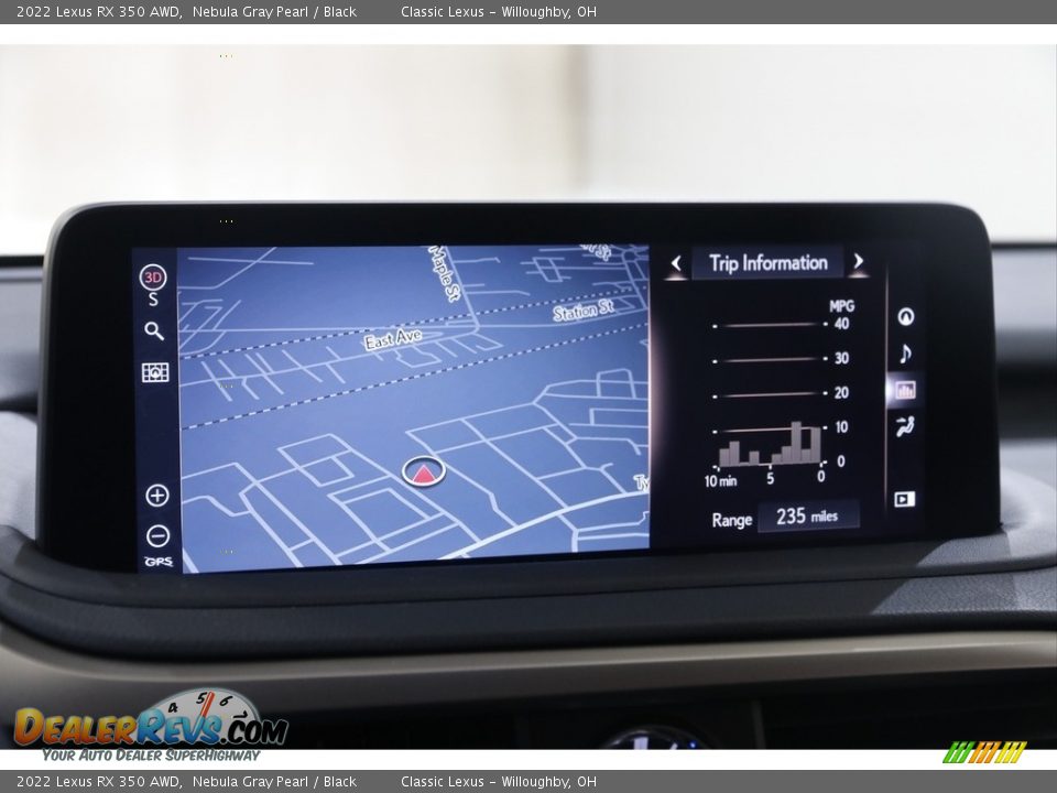 Navigation of 2022 Lexus RX 350 AWD Photo #11