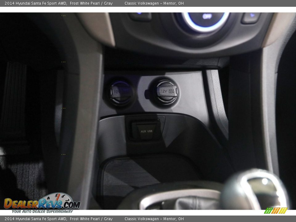 2014 Hyundai Santa Fe Sport AWD Frost White Pearl / Gray Photo #13
