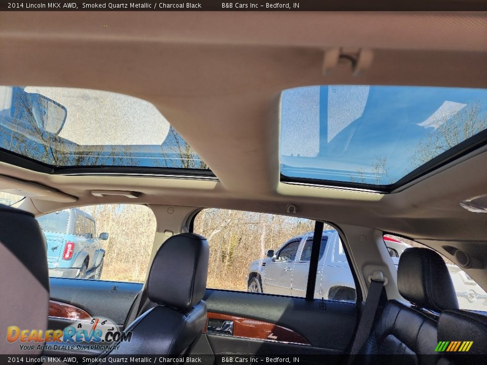 Sunroof of 2014 Lincoln MKX AWD Photo #25