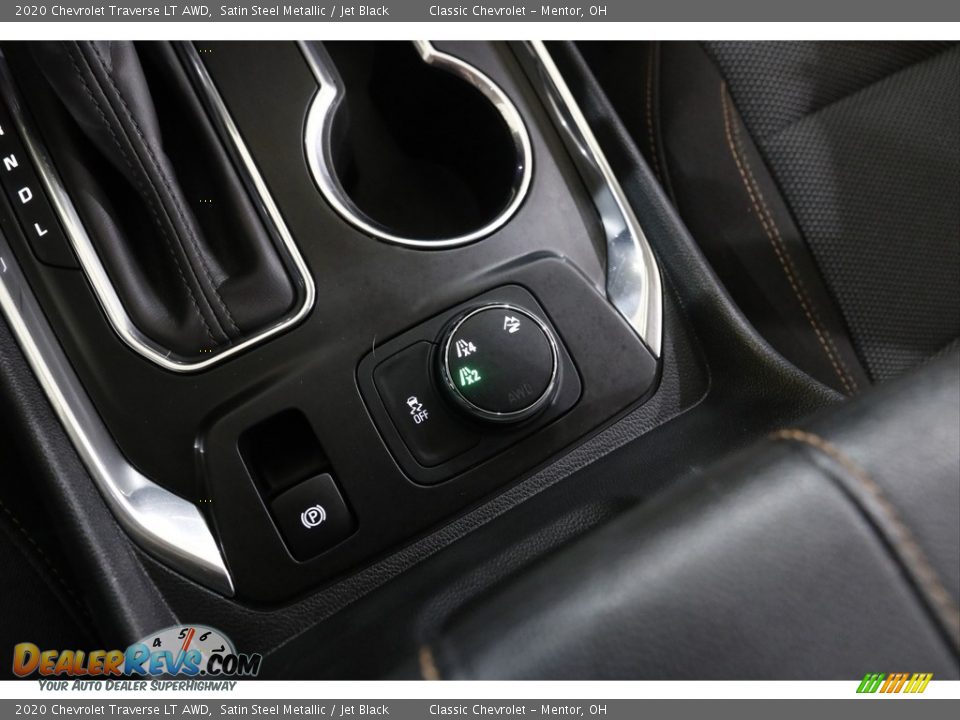 2020 Chevrolet Traverse LT AWD Satin Steel Metallic / Jet Black Photo #16