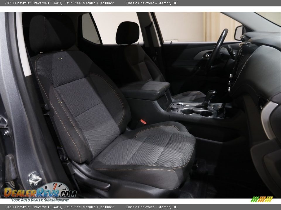 2020 Chevrolet Traverse LT AWD Satin Steel Metallic / Jet Black Photo #17