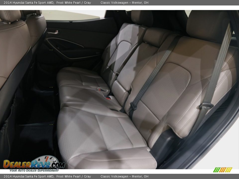 2014 Hyundai Santa Fe Sport AWD Frost White Pearl / Gray Photo #17