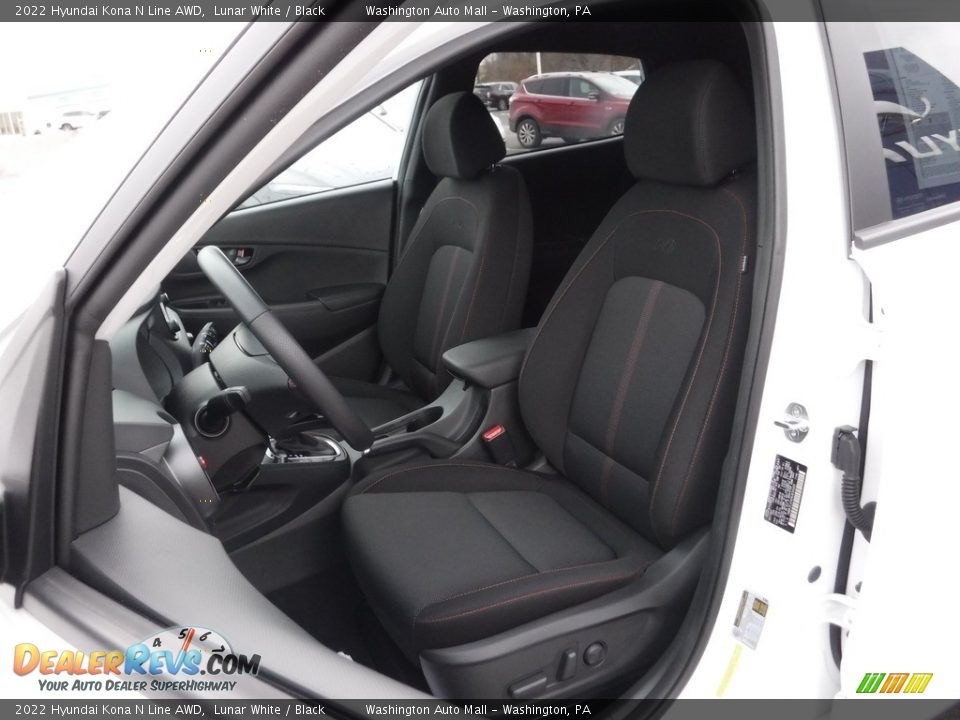 Front Seat of 2022 Hyundai Kona N Line AWD Photo #15