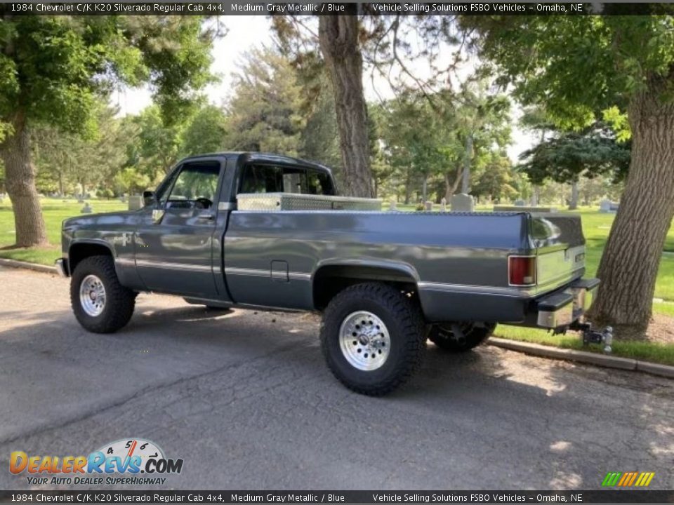 Medium Gray Metallic 1984 Chevrolet C/K K20 Silverado Regular Cab 4x4 Photo #2