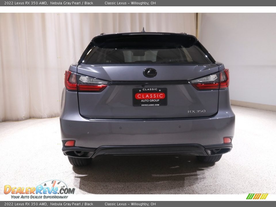 2022 Lexus RX 350 AWD Nebula Gray Pearl / Black Photo #21