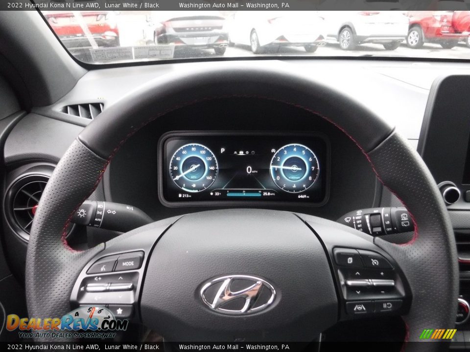 2022 Hyundai Kona N Line AWD Steering Wheel Photo #26