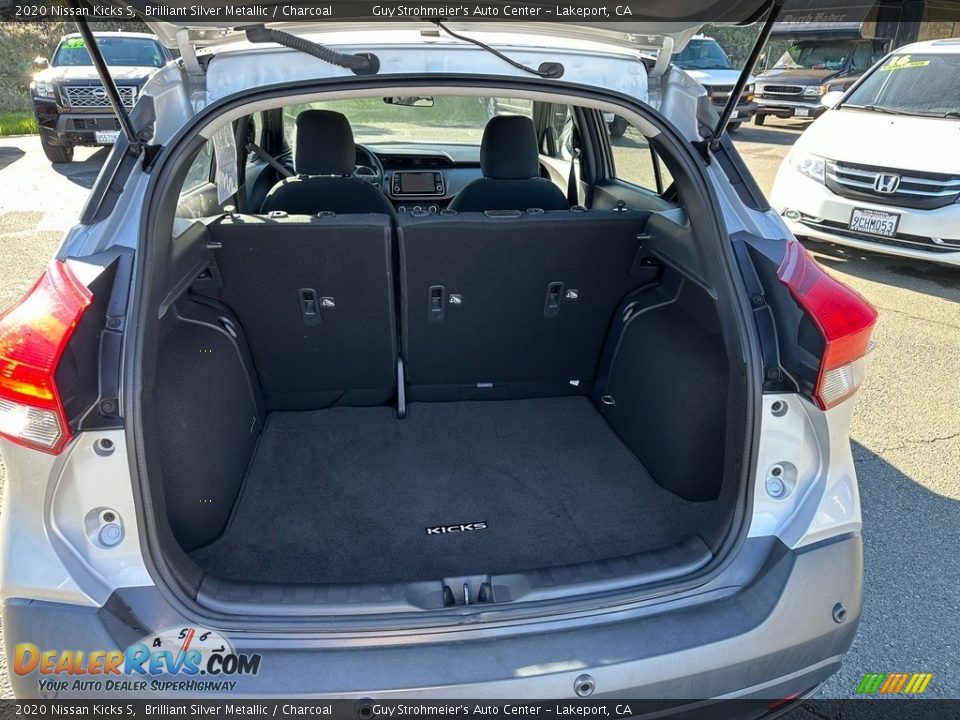 2020 Nissan Kicks S Brilliant Silver Metallic / Charcoal Photo #14