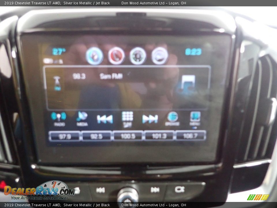 2019 Chevrolet Traverse LT AWD Silver Ice Metallic / Jet Black Photo #2