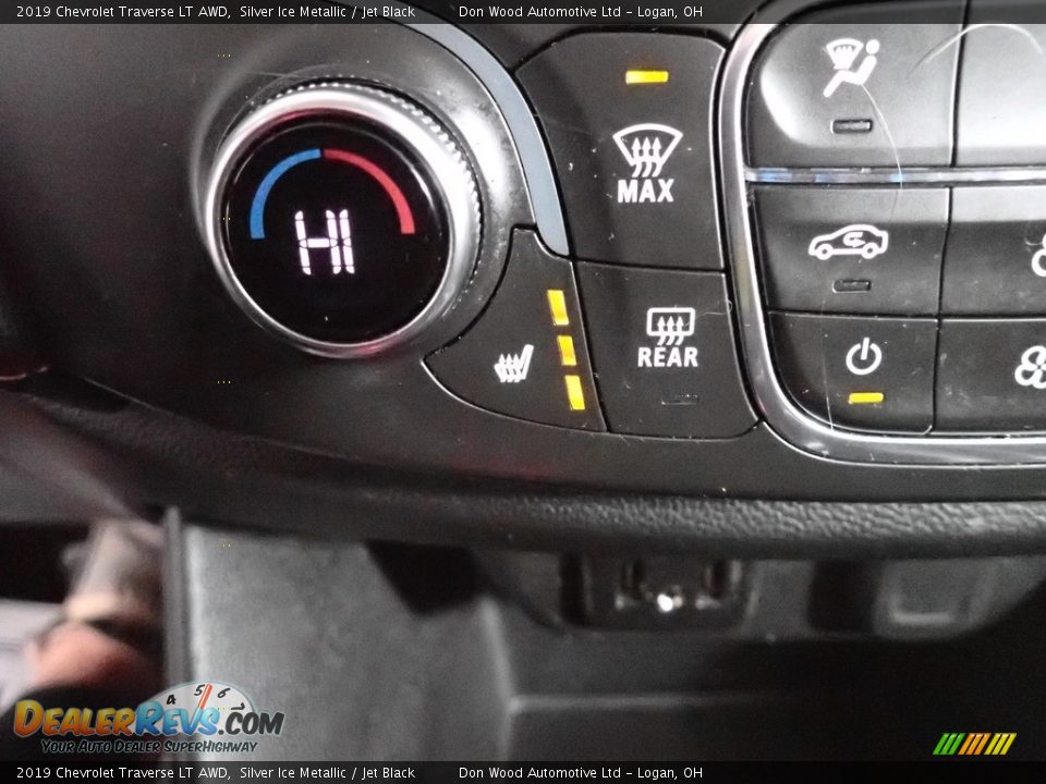 2019 Chevrolet Traverse LT AWD Silver Ice Metallic / Jet Black Photo #4