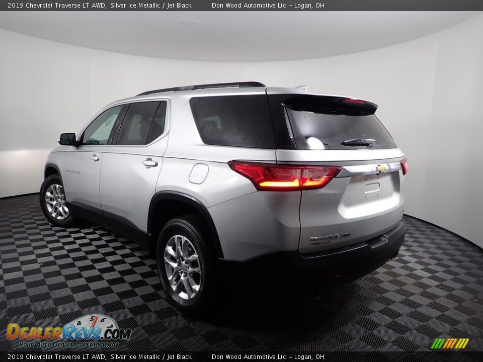 2019 Chevrolet Traverse LT AWD Silver Ice Metallic / Jet Black Photo #7