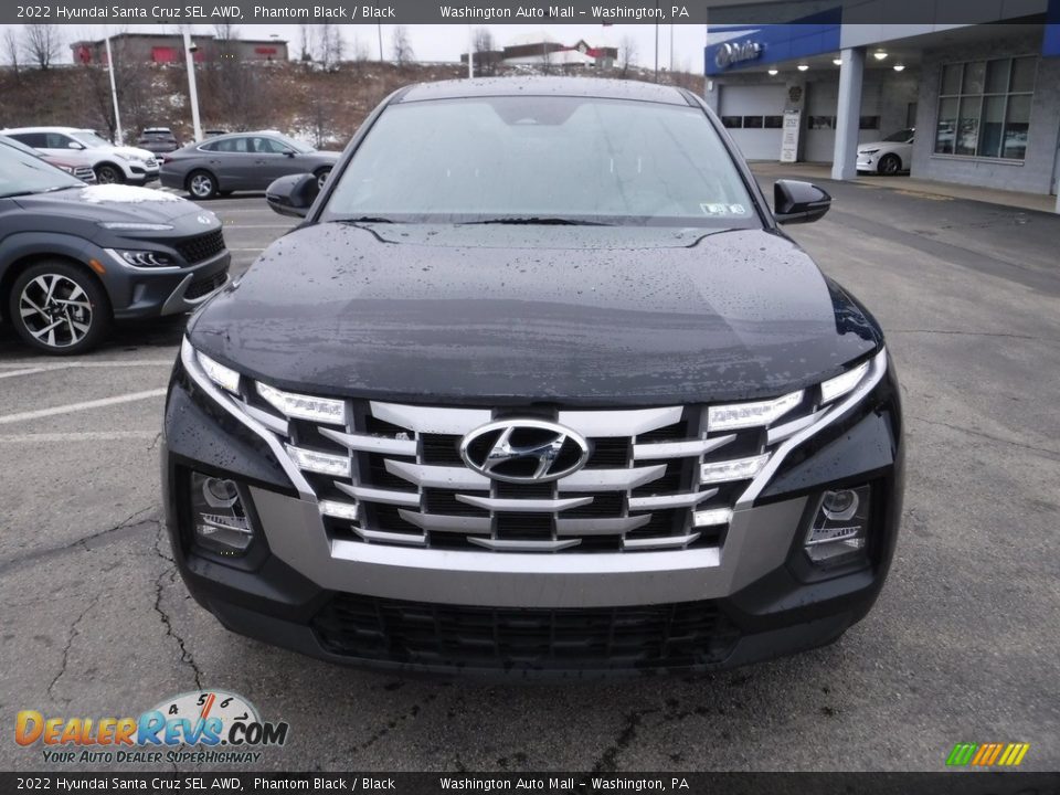 2022 Hyundai Santa Cruz SEL AWD Phantom Black / Black Photo #4