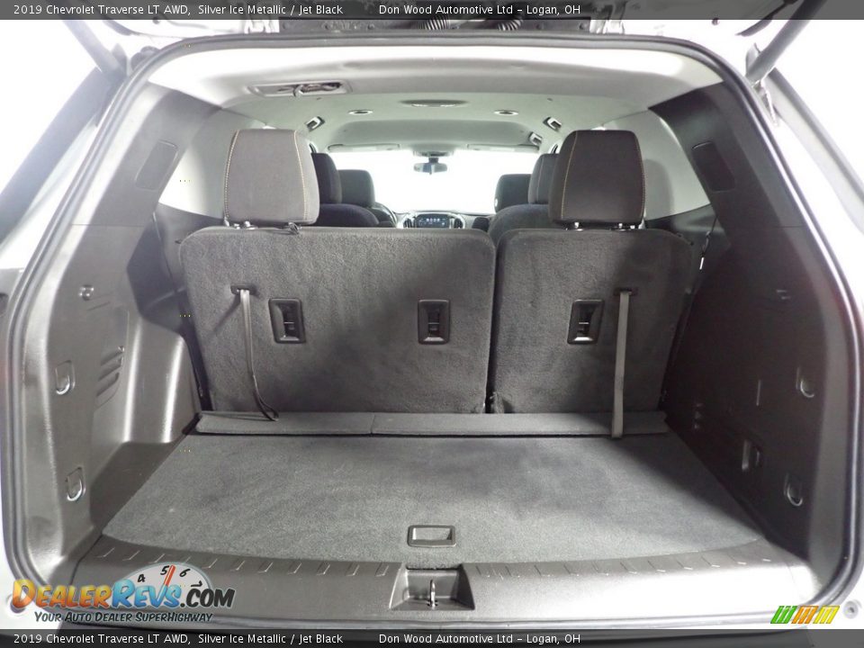 2019 Chevrolet Traverse LT AWD Silver Ice Metallic / Jet Black Photo #10