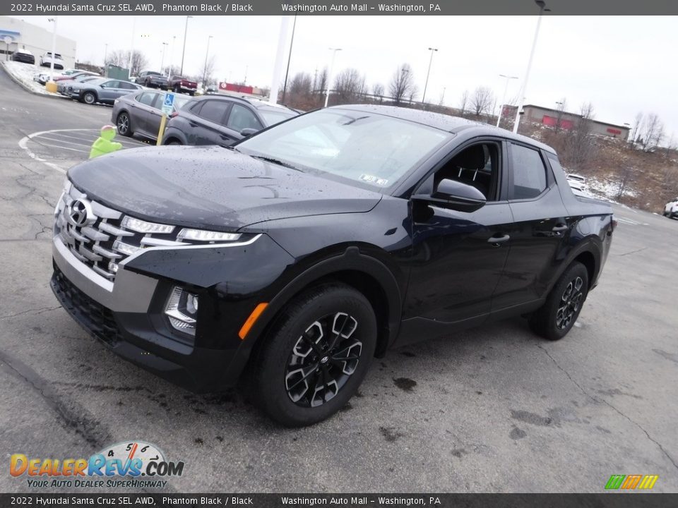 2022 Hyundai Santa Cruz SEL AWD Phantom Black / Black Photo #5