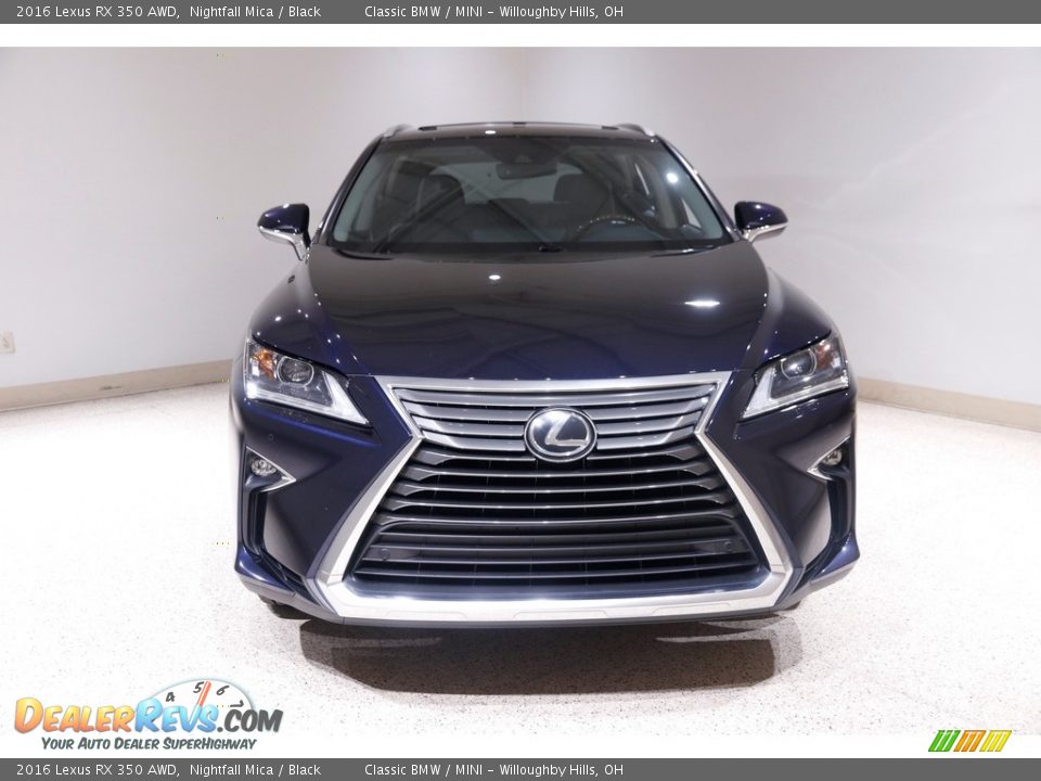 2016 Lexus RX 350 AWD Nightfall Mica / Black Photo #2